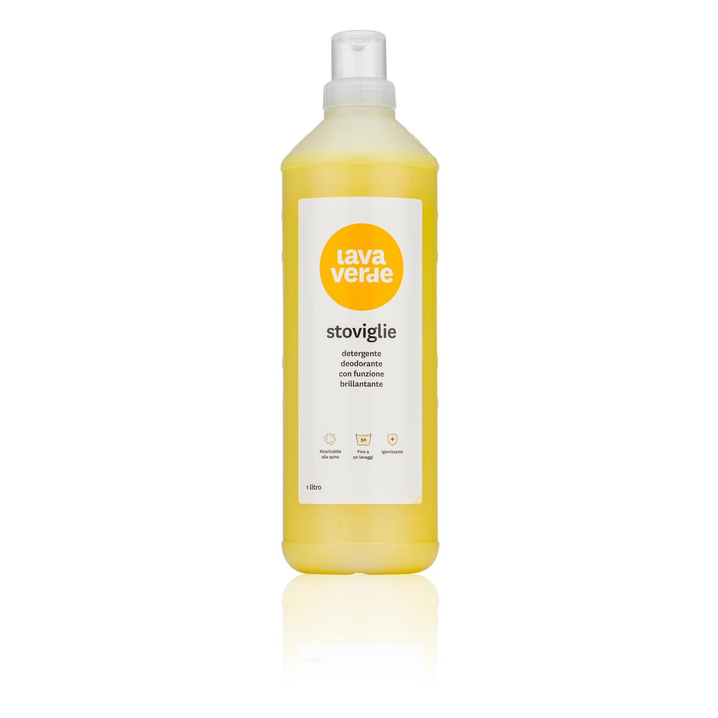 Detergente liquido per Lavastoviglie giallo