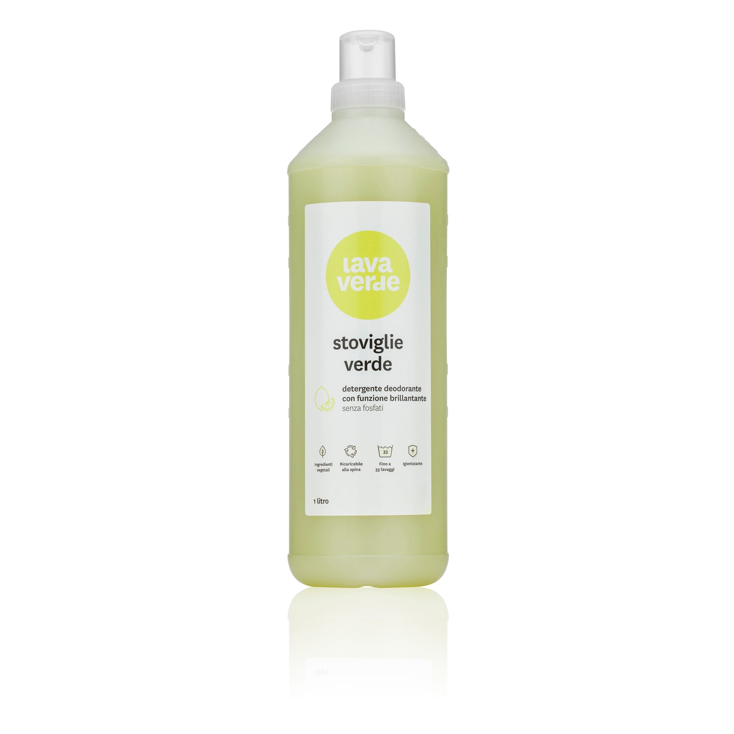 Detergente liquido per Lavastoviglie verde