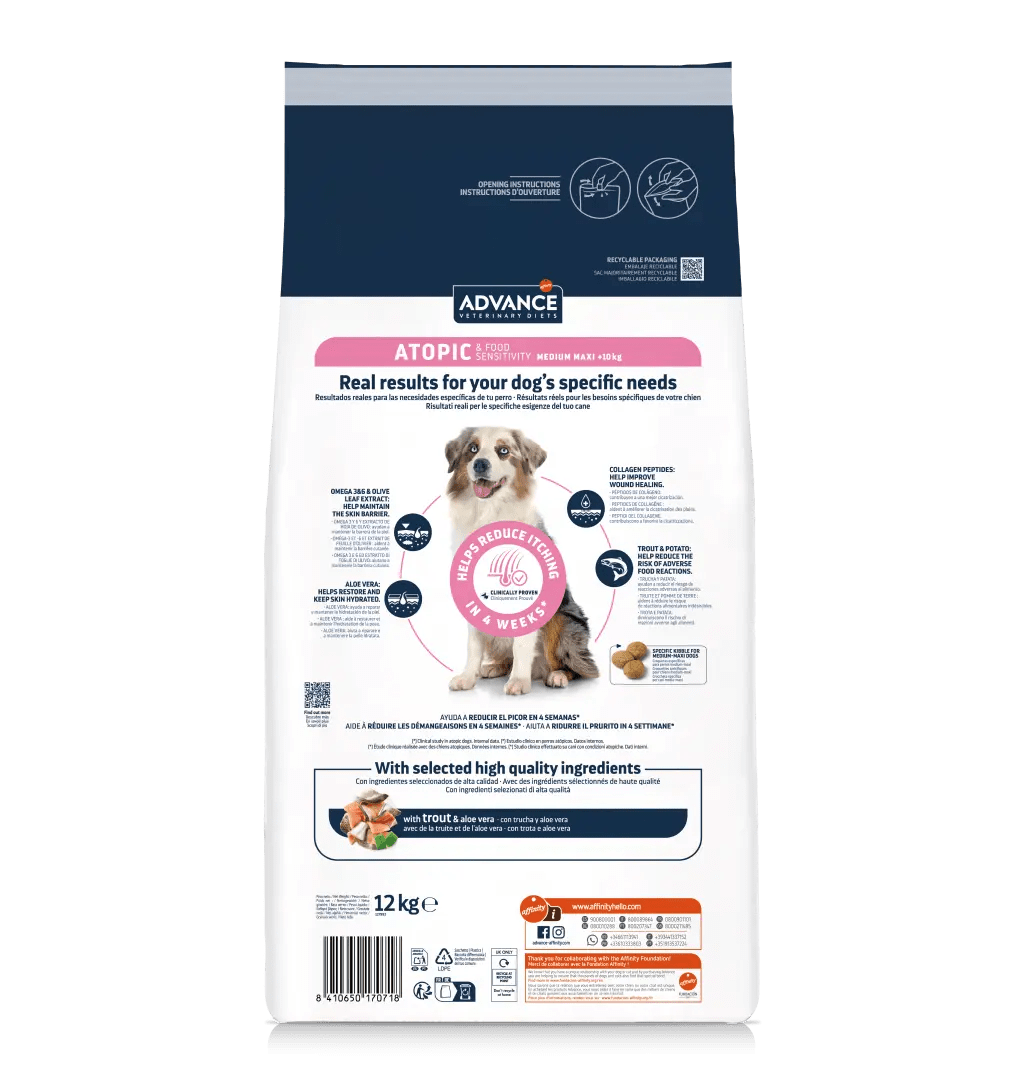 Advance Atopic medium maxi 3 kg