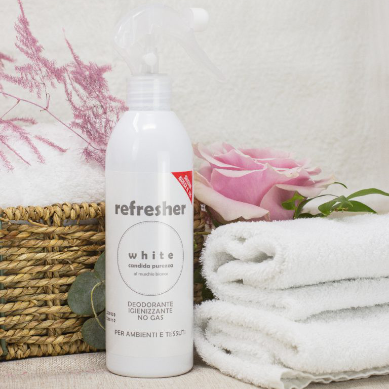 Spray igienizzante ambienti e tessuti White