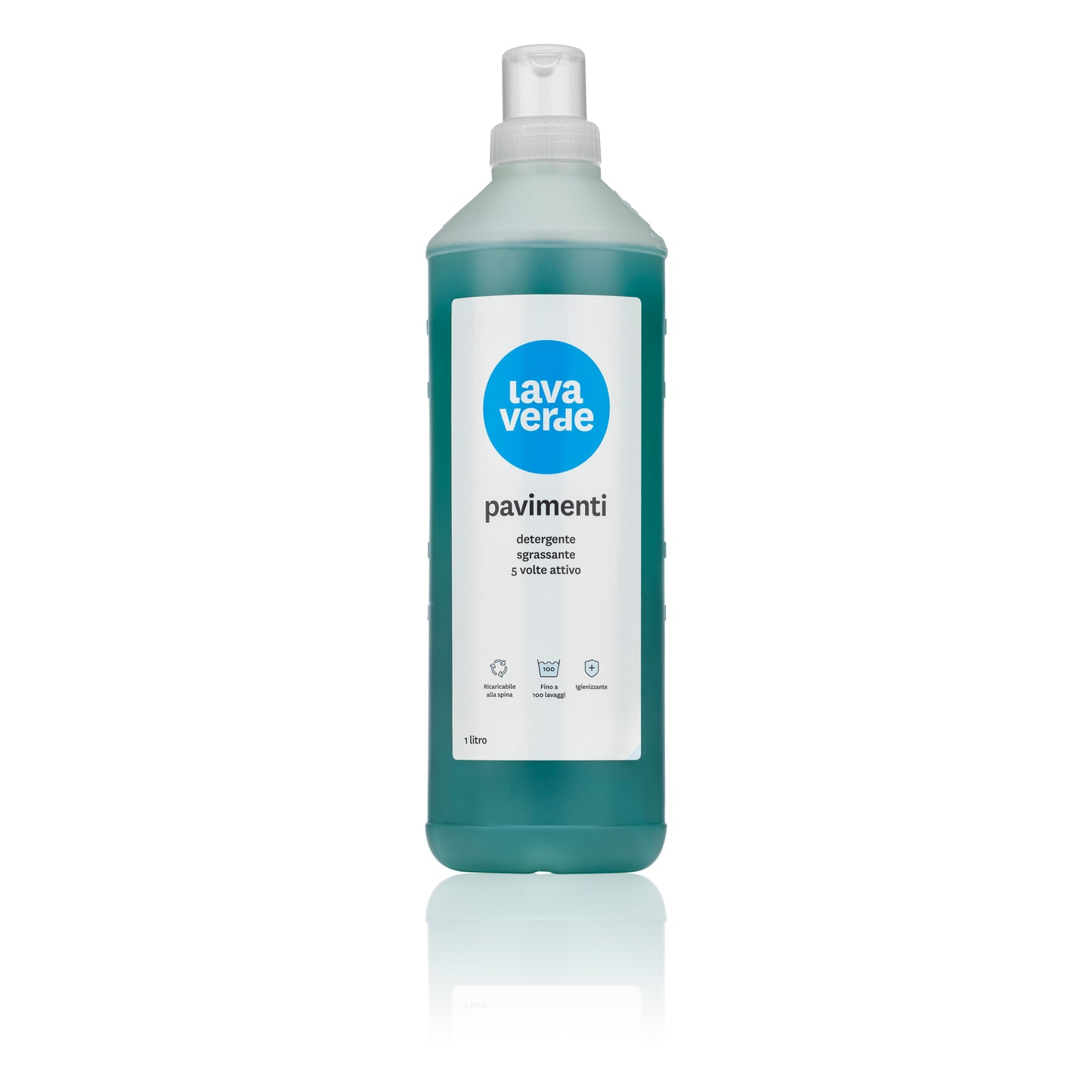 Detergente igienizzante sgrassante per pavimenti