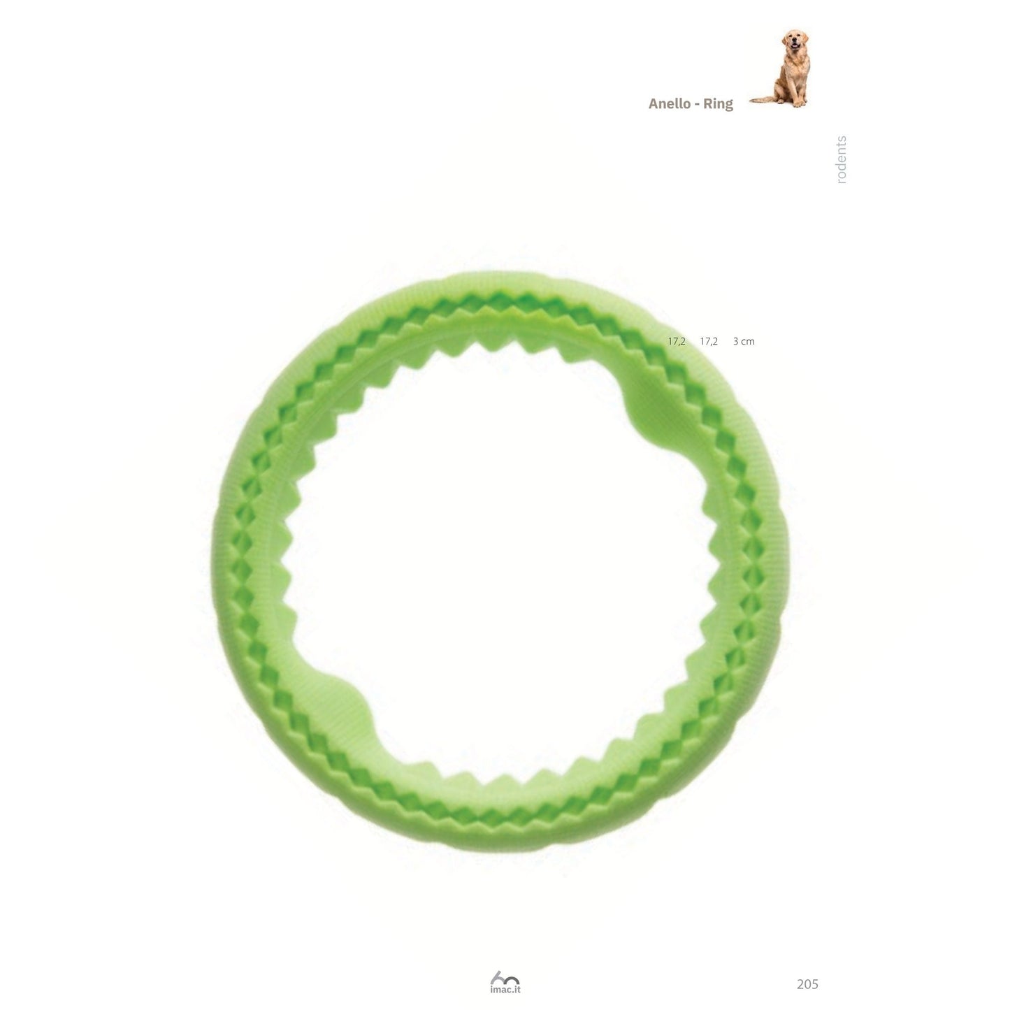 Anello foam 17,2x17,2x3cm