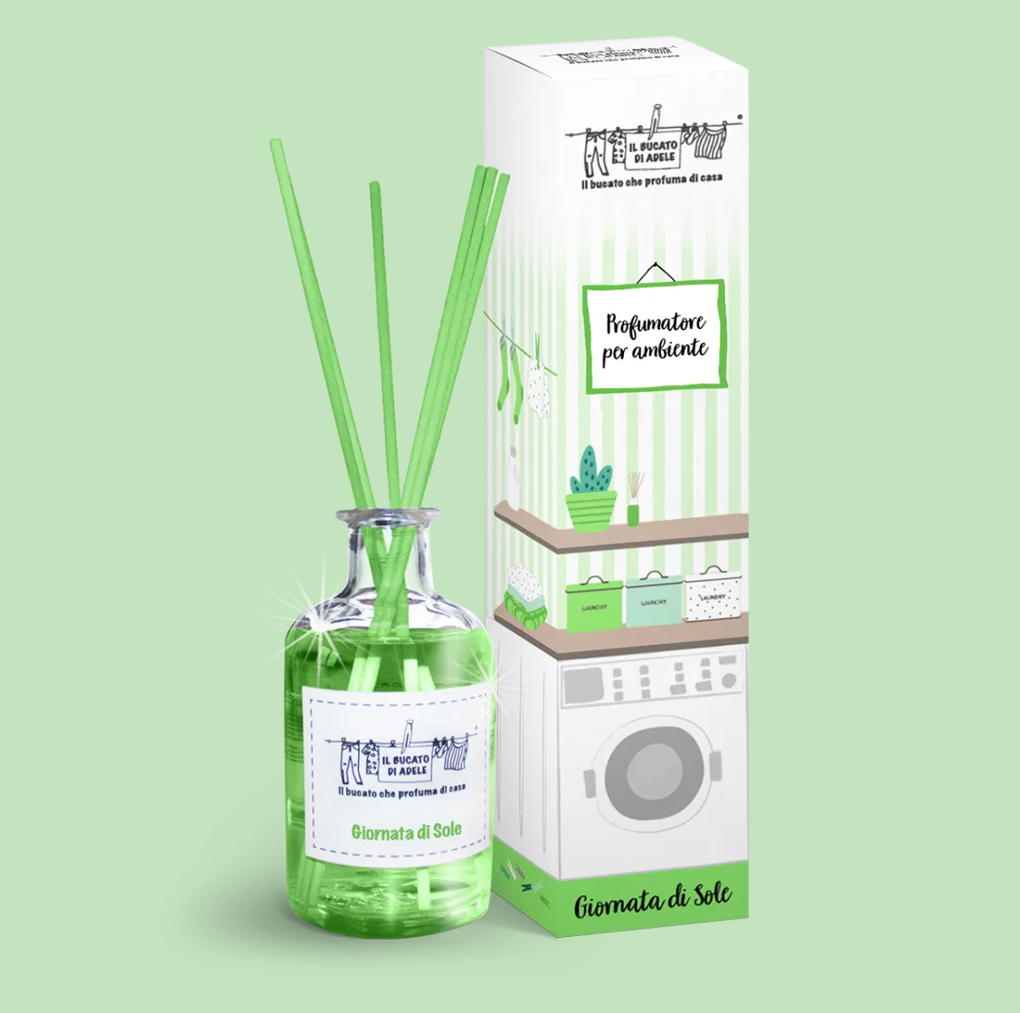 Bastoncini profumatori per ambienti Giornata di sole