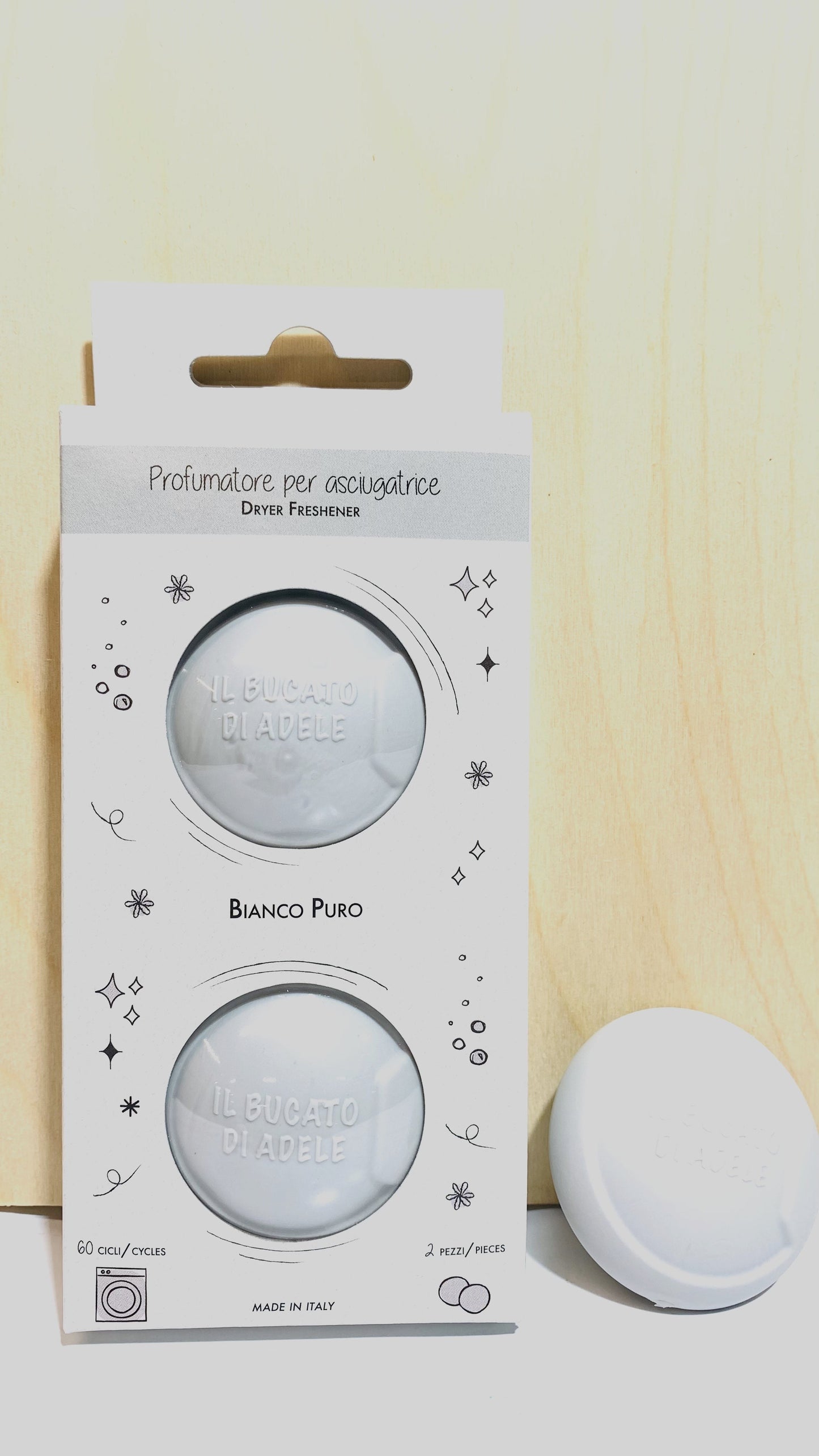 Profumatore per asciugatrice - Bianco Puro