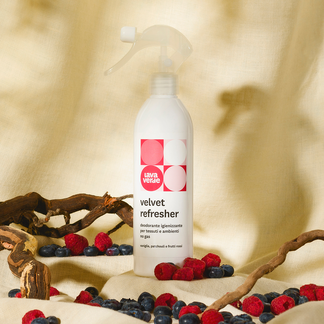 Spray igienizzante ambienti e tessuti Velvet
