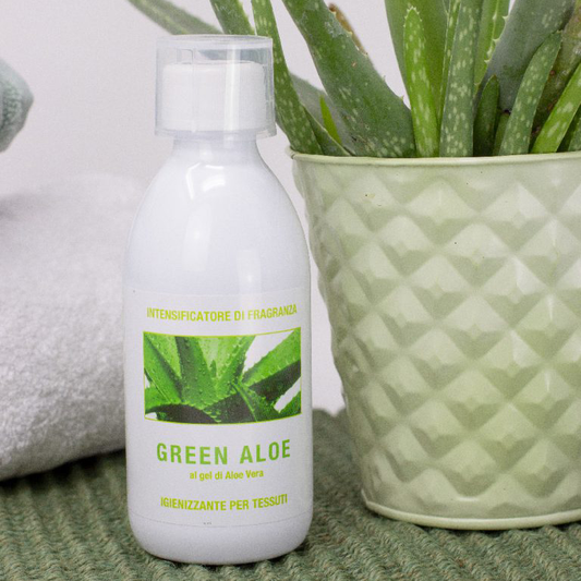 Intensificatore di fragranza igienizzante per bucato GREEN ALOE