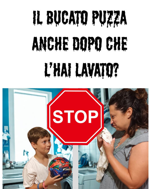 KIT STOP ODORI  sul tuo bucato !
