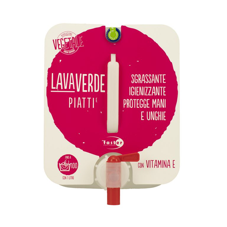 Detersivo Liquido a mano per piatti con vitamina E
