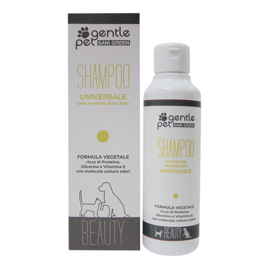 Shampoo nutriente emolliente universale Gentle Pet 250 ml