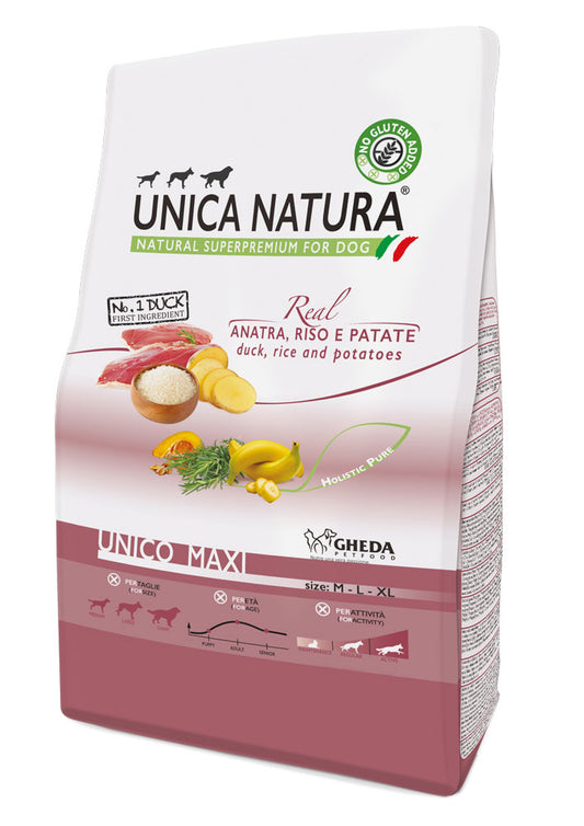 Unica Natura Anatra, Riso e Patate - UNICO MAXI 2,5 kg