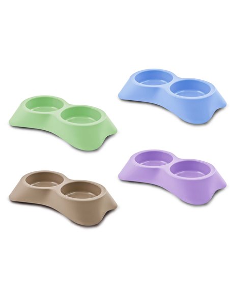Ciotola in plastica doppia nuvola