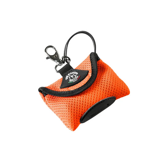 Dispenser Easy Clean + rotolo sacchetti Arancio fluo