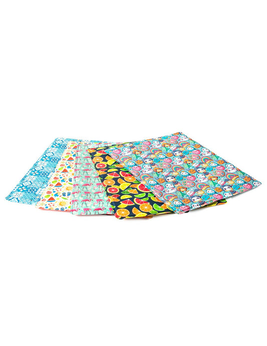 TAPPETINO CON GEL REFRIGERANTE 90x50cm Colore MAIOLICHE BLU