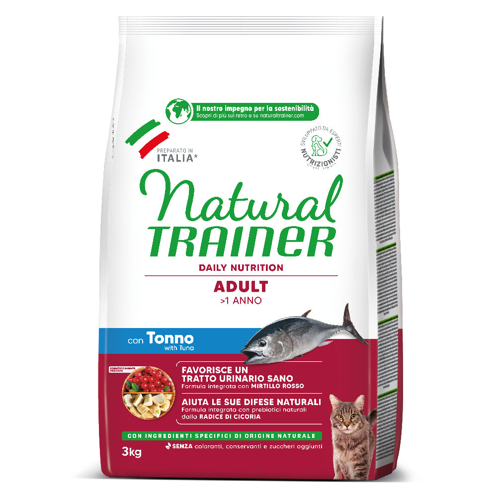 Natural Trainer Gatto Adulto Tonno 3kg